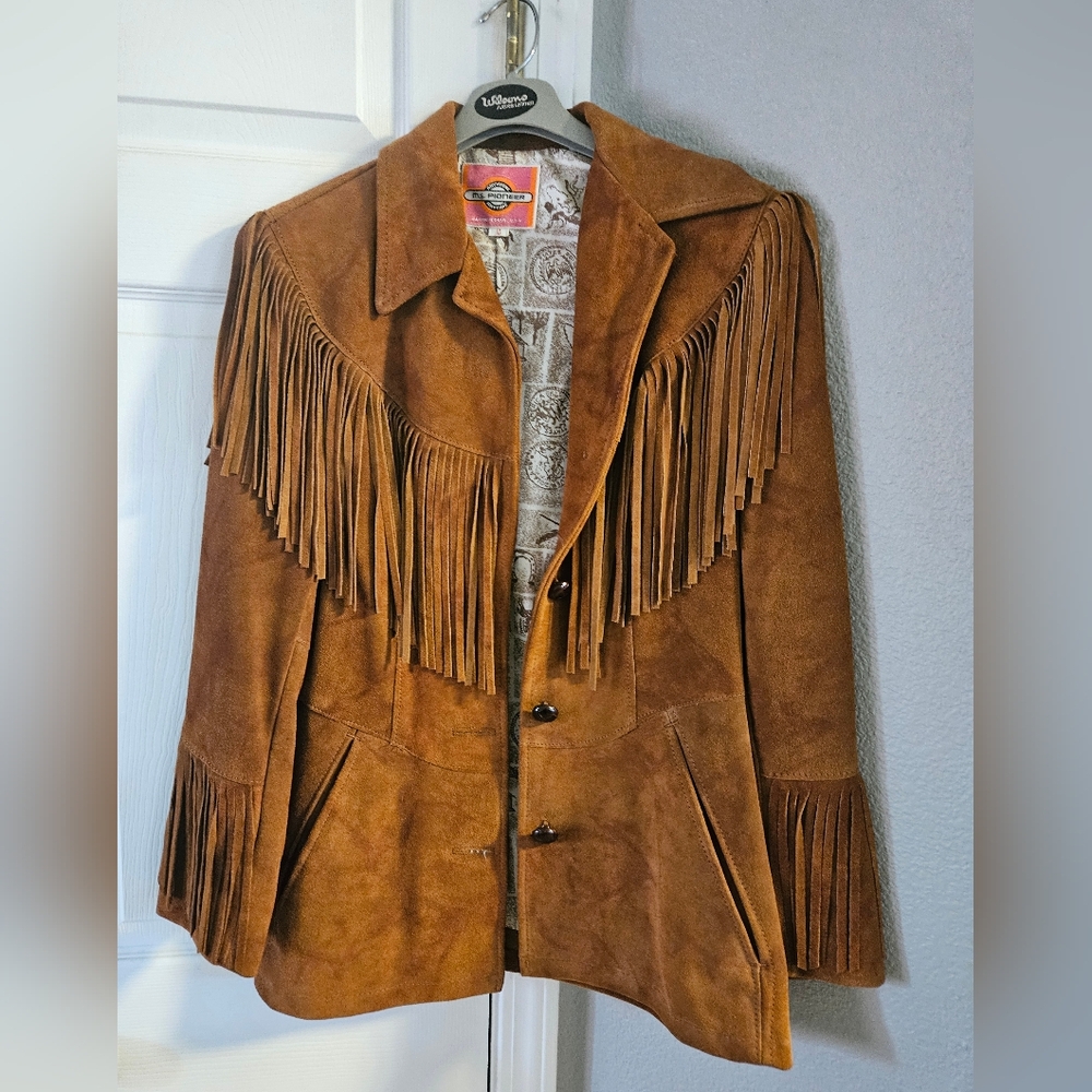 Ms pioneer fringe jacket
